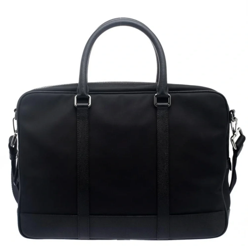 🔥🔥Authentic Burberry Laptop Bag Burberry London Nylon Newburg Small Briefcase